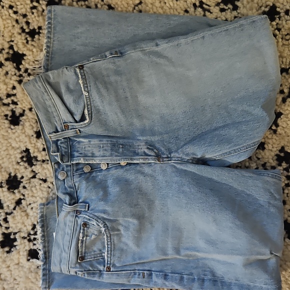 Agolde Riley Hi Rise Straight Crop 28 - Picture 7 of 7